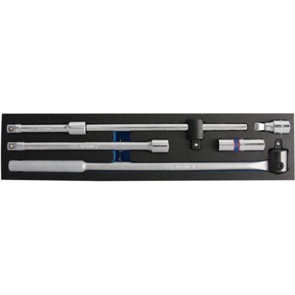 T-Sliding Power Bar Extensions Set - 1/2 Inch - Foam Packing