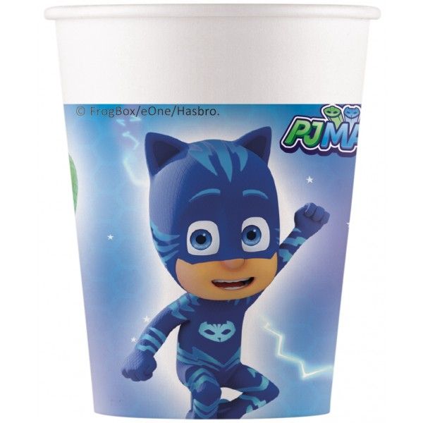Pj Masks Paper Cups 200ml