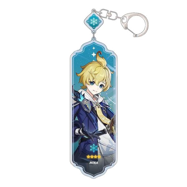 Mika Character Keyring &amp; Bag Ring - Cute Cartoon Keychain