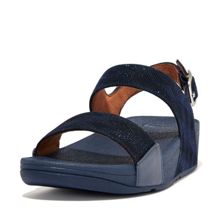 FitFlop Lulu Glitz Sandal Midnight Navy Shop Today. Get it