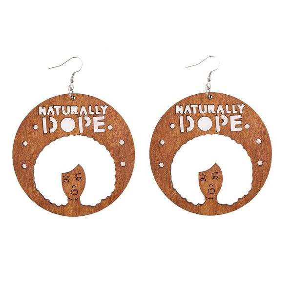 Naturally Dope Wooden Earrings