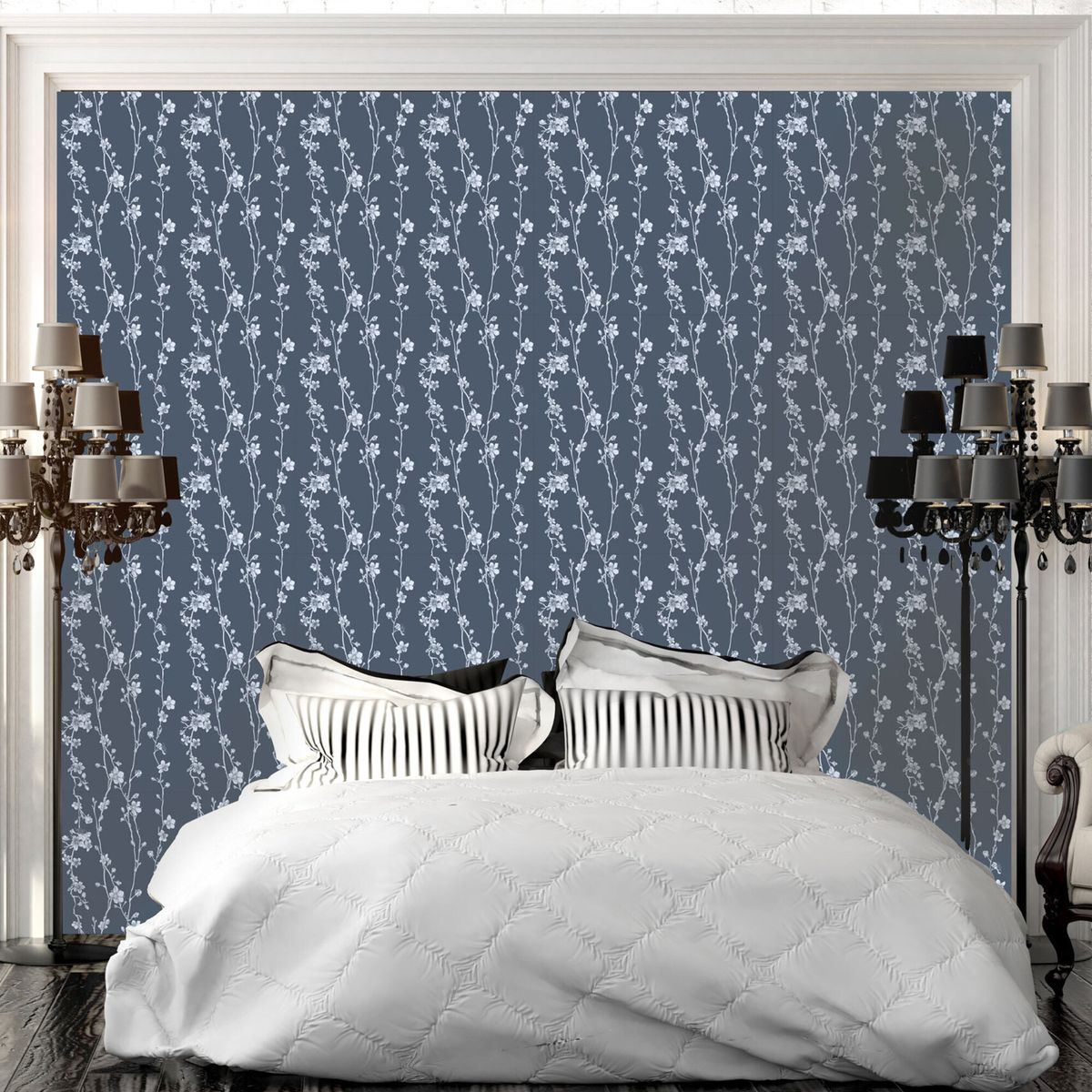 Trailing Blossoms Peel and Stick Wallpaper Shop Today. Get it