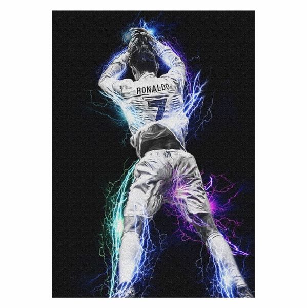 Football Legend Ronaldo Celebration - A1 Poster