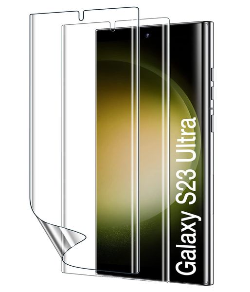 3 Pcs Screen Protector Compatible With Samsung Galaxy S23 Ultra