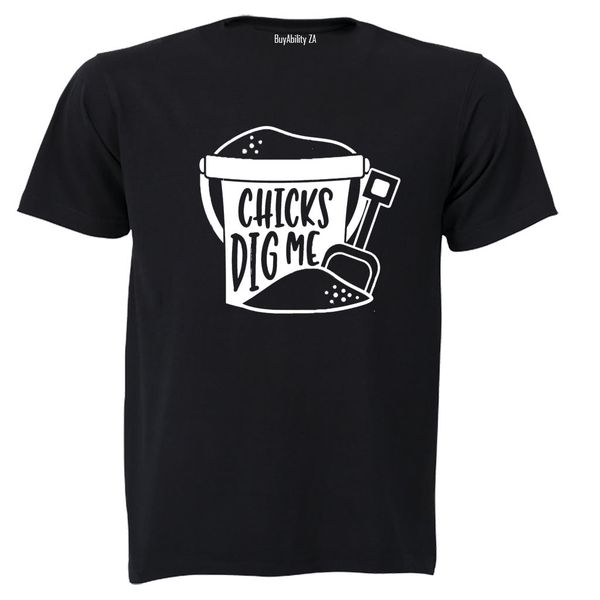 Chicks Dig Me - Bucket + Spade - Kids T-Shirt
