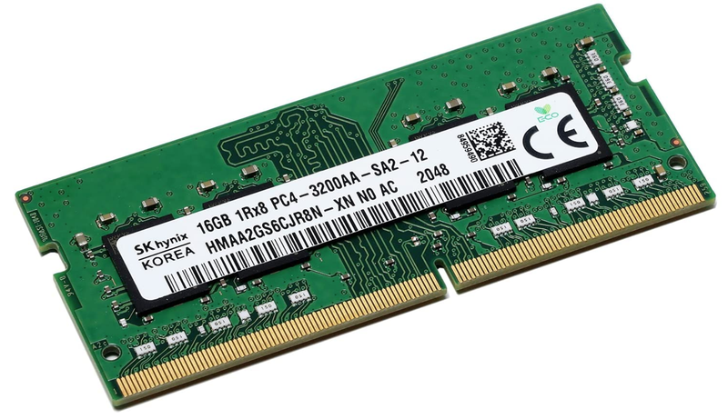 Hynix 16GB DDR4 3200AA 1.2V SO-DIMM laptop Memory