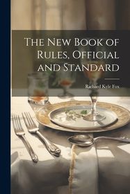 The New Book of Rules, Official and Standard | Shop Today. Get it