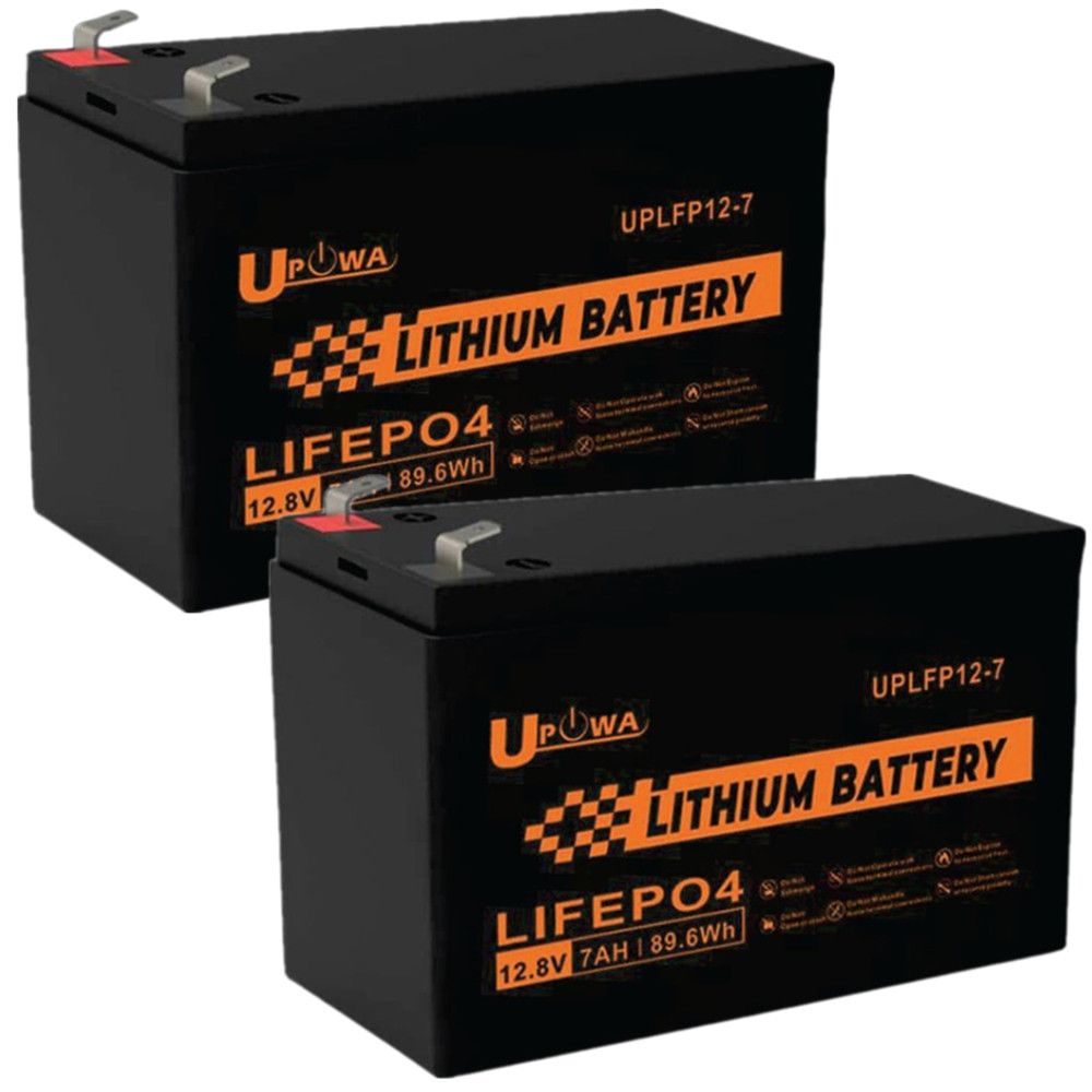 Lithium Ion Battery 12V Alarm / Gate Motor Battery 7AH - 89.6Wh - Pack ...