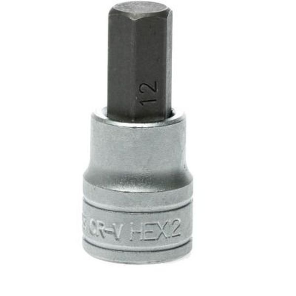 TengTools - 3/8inch Drive Bit Hex Socket 12mm - M381512-C