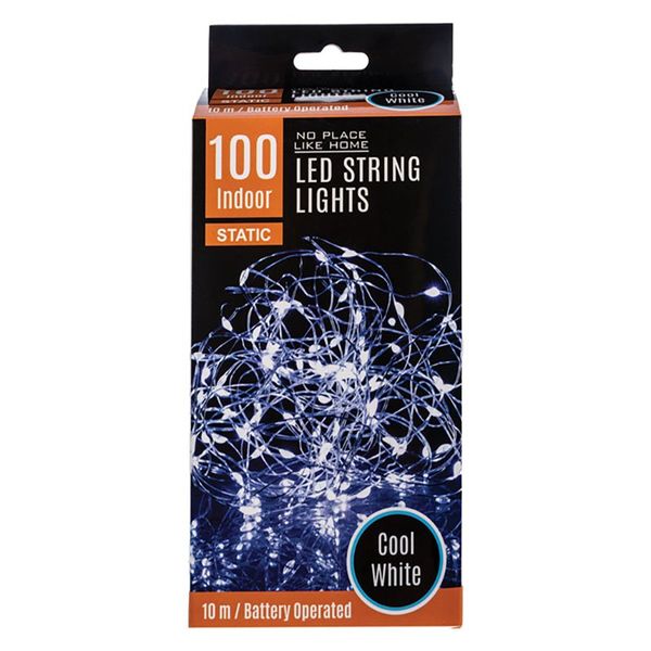 Fairy Lights - LED - Cool White - 10m