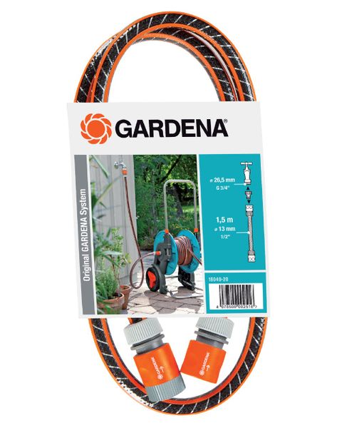 GARDENA Hose Reel Connection Set Comfort FLEX 13 mm x 1,5 metres