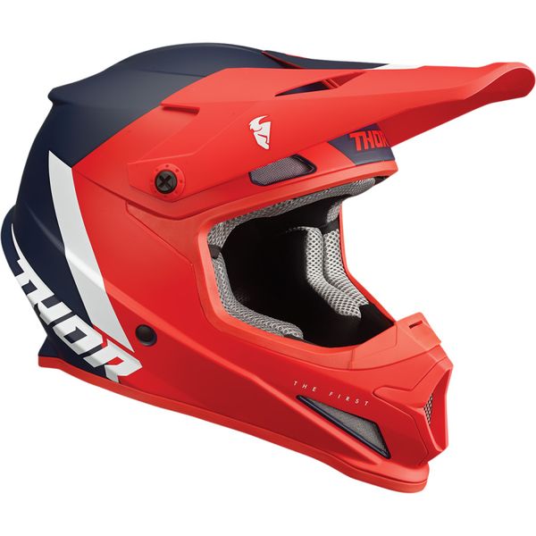 Thor Sector Chev Red/Navy Helmet