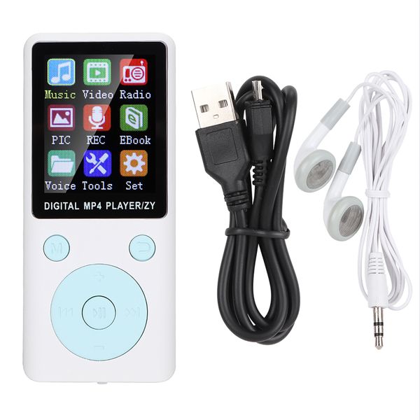 T1 Music MP3 MP4 Player 8G Bluetooth Support 32G Memory Card White