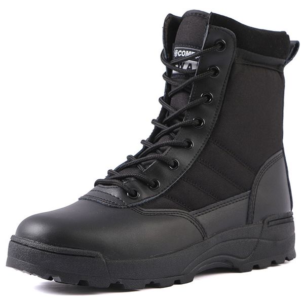 Men's Lightweight Tactical Work Boots Outdoor Waterproof Walking Boots