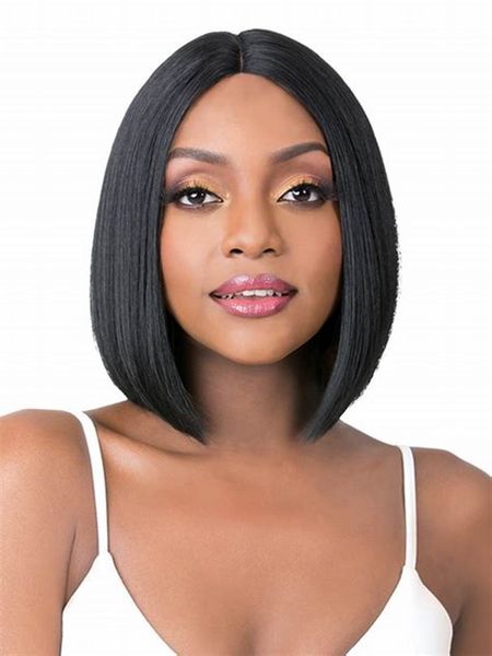 2021 Brazilian 100% Human Remy Virgin Hair 10" Bob Wig - Black