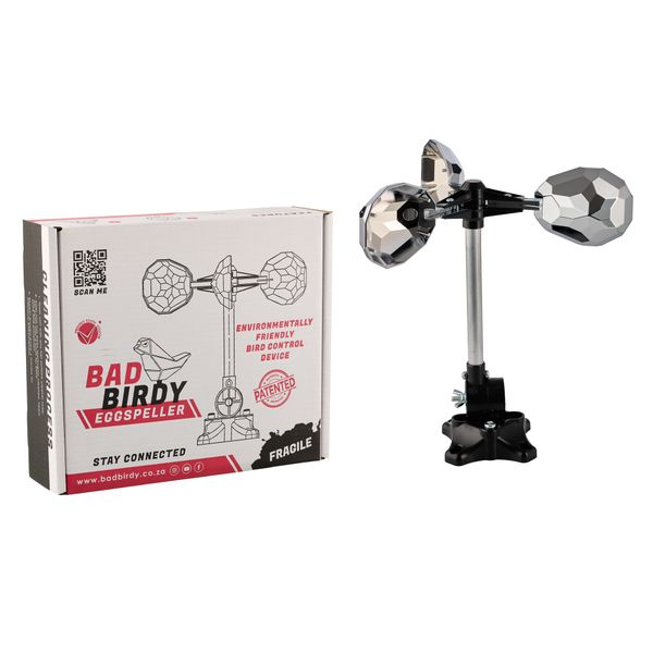 BadBirdy Eggspeller - Rooftop Bird Repeller - Reflective Bird Scarer