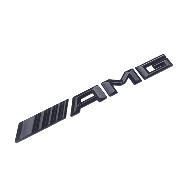 AMG-1415-RB-GBK, High Quality AMG Rear Badge-Gloss Black