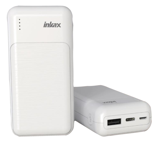 Inkax 10 000mAh Power Bank PV-57 - White