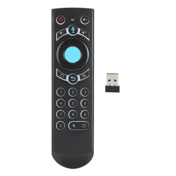 Smart Voice Remote Control Air Mouse 2.4G Backlit Gyroscope B3547