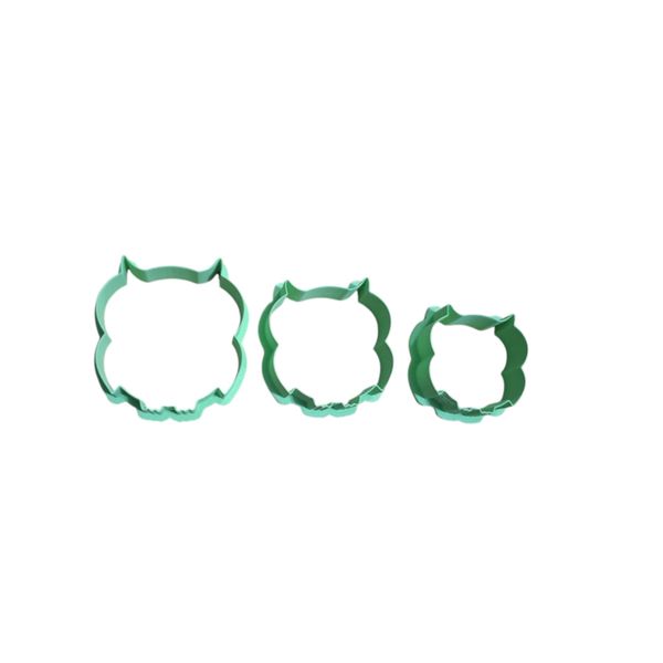 Hubbe Cookie Cutter - Owl Set of 3