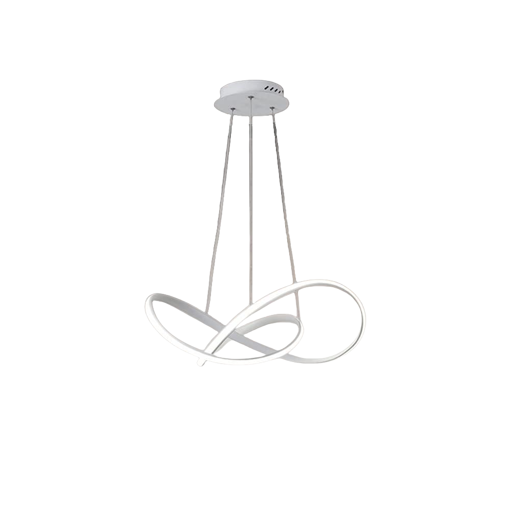 A Modern Boat-Shaped LED Ring Chandelier With A High-End Feel