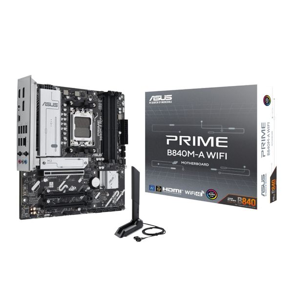 ASUS Prime B840M-A WiFi AM5 Micro-ATX DDR5 Motherboard