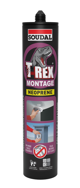 Soudal T-Rex Montage Neoprene - Solvent Based 350GR