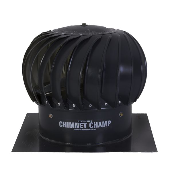 Windmaster | Chimney Champ (300mm) Grey - Extractor Fan