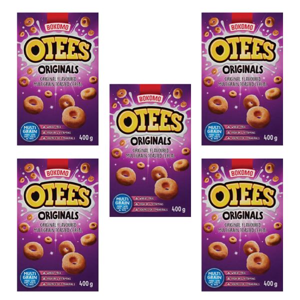 Bokomo Otees Original Cereal 5 x 400g Shop Today. Get it Tomorrow