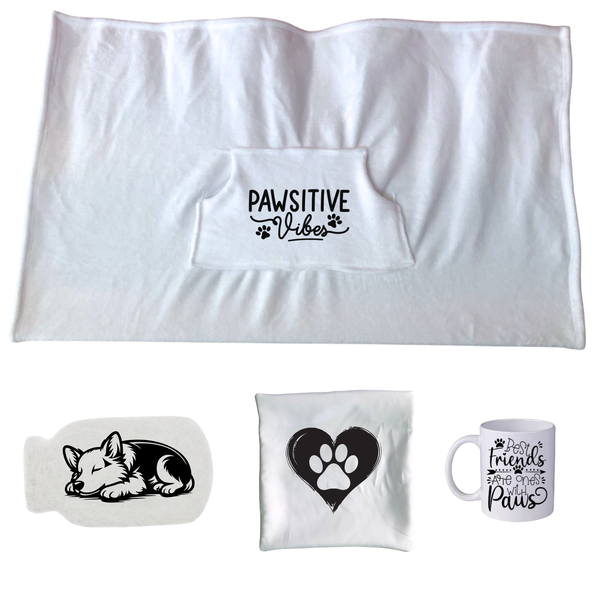 Hotwater Cover,Mug-Pawsitive Vibes image