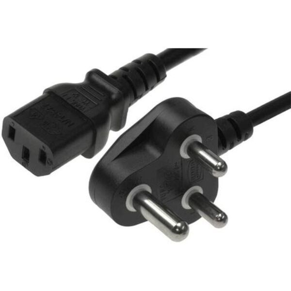 Huawei 3 Meter PC or HDTV Power Cable 3-Pin SA Plug to Kettle Cord - Black