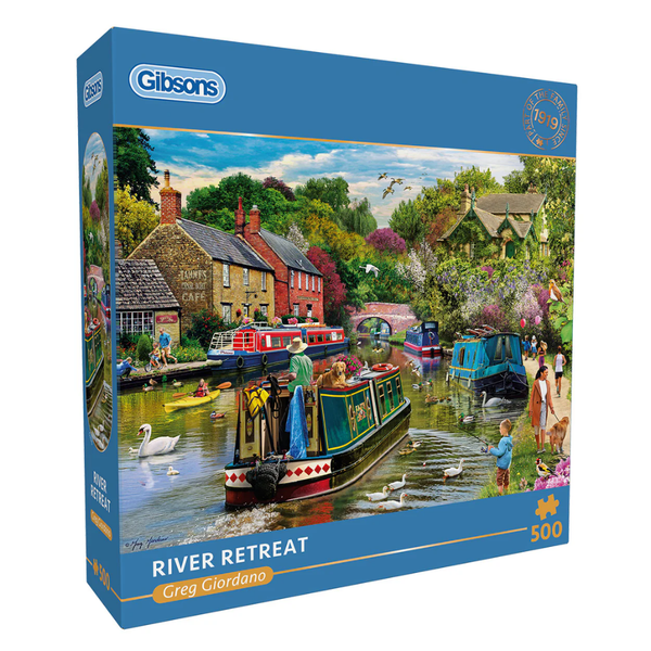 Gibsons - River Retreat - 500 Piece Jigsaw Puzzle