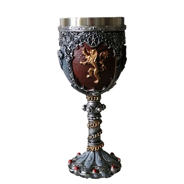 Medieval Knight Badge Beer Mug Wine Glass Utensils Tea Set Stemware