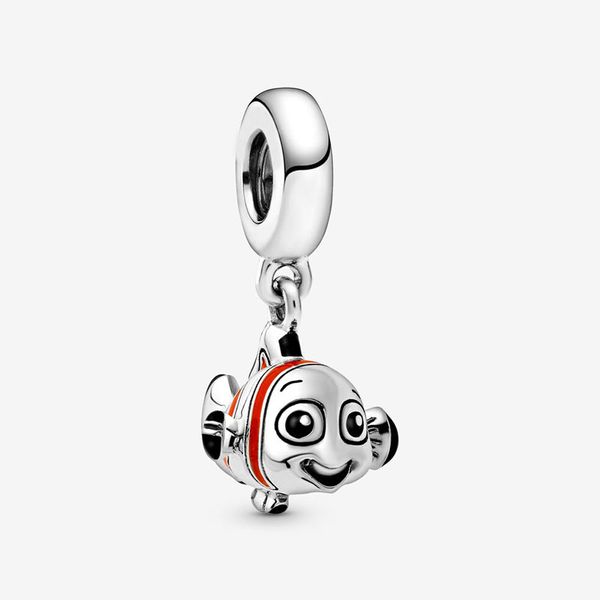 925 Sterling Silver Finding Nemo Bracelet Charm / Pendant