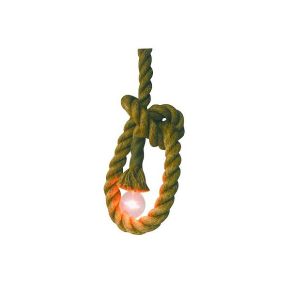ACDC - Ø25mm Hemp Rope Pendant Light,e27