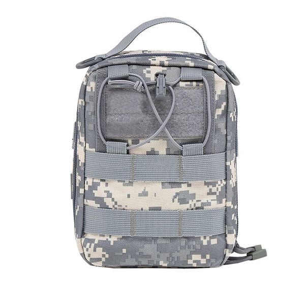Portable Outdoor Tactical Molle Pouch Utility EDC Tool Waist Pack - ACU