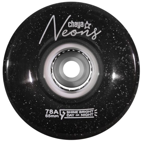 Chaya - Neon Roller Skate Wheels 65mm 78a - Set of 4