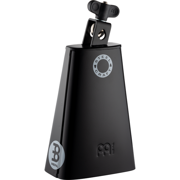 Meinl SCL70BBK Classic Rock Cowbell 7" Big Mouth Low Pitch - Black