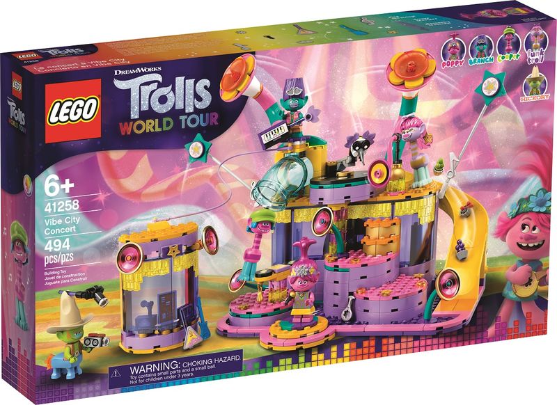 LEGO Trolls Vibe City Concert - 41258