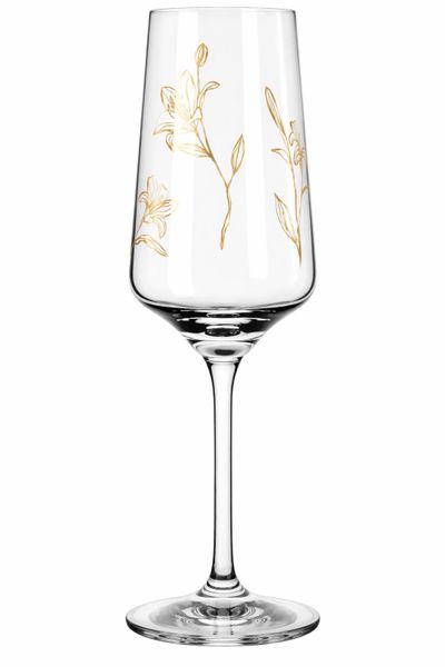 Ritzenhoff Roséhauch Prosecco Crystal Glass 200ml Lillies #4
