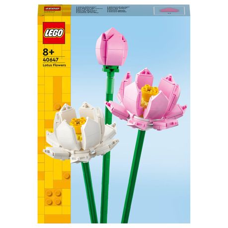 LEGO® Botanicals Lotus Flowers 40647 Building Blocks - 220 Pieces