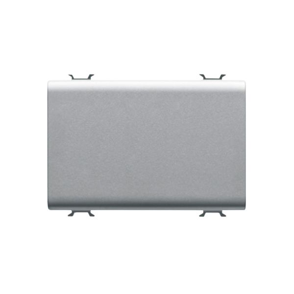 Gewiss - Chorus 3-Gang Blank Plate Titanium