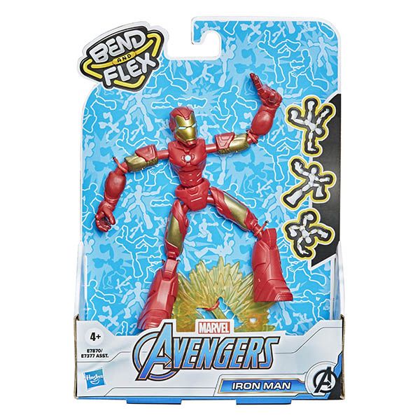 Marvel-Avengers Bend And Flex Iron Man