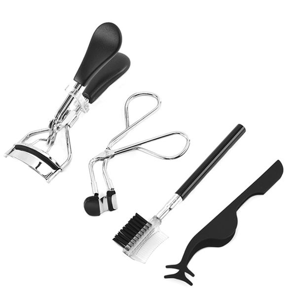 4 in 1 Eyebrow Grooming Tools Kit - Black