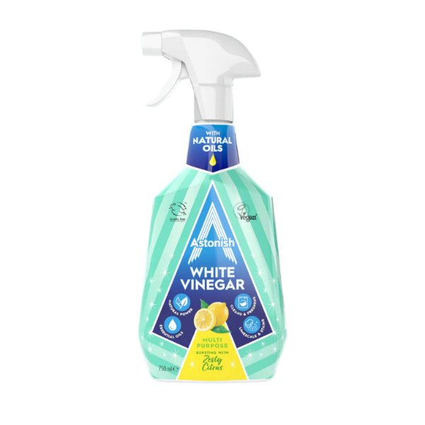 Multi-Purpose Cleaner White Vinegar Zesty Citrus 750ml Astonish