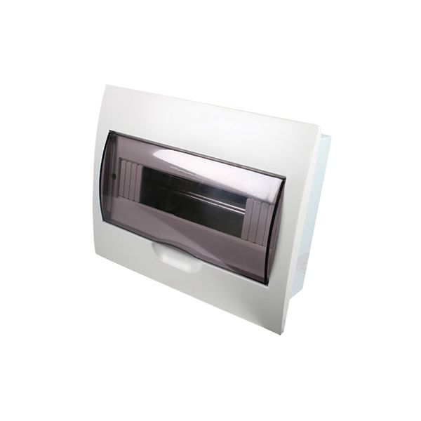 ACDC - White DIN DB 15-Way Flush With Door And Tray