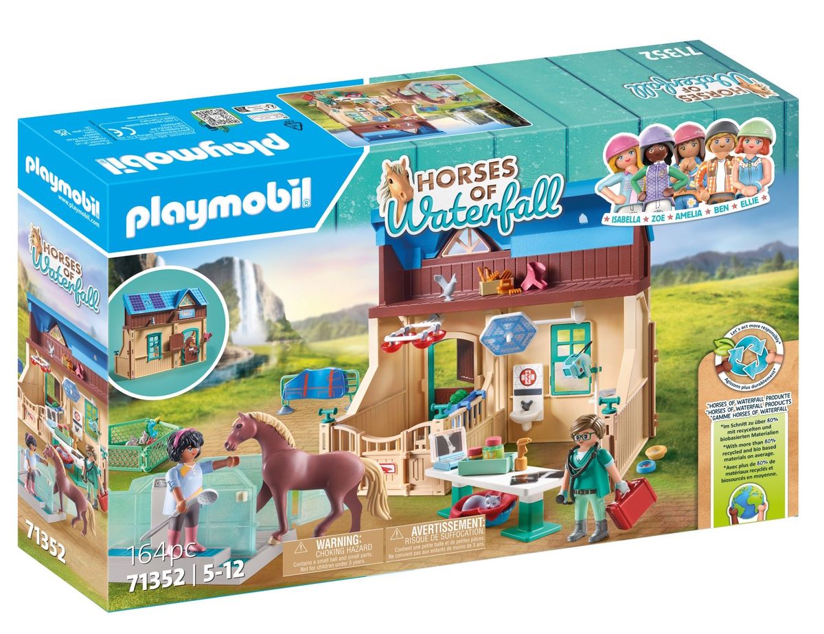 Playmobil Horses of Waterfall - Riding Therapy & Vet Practice