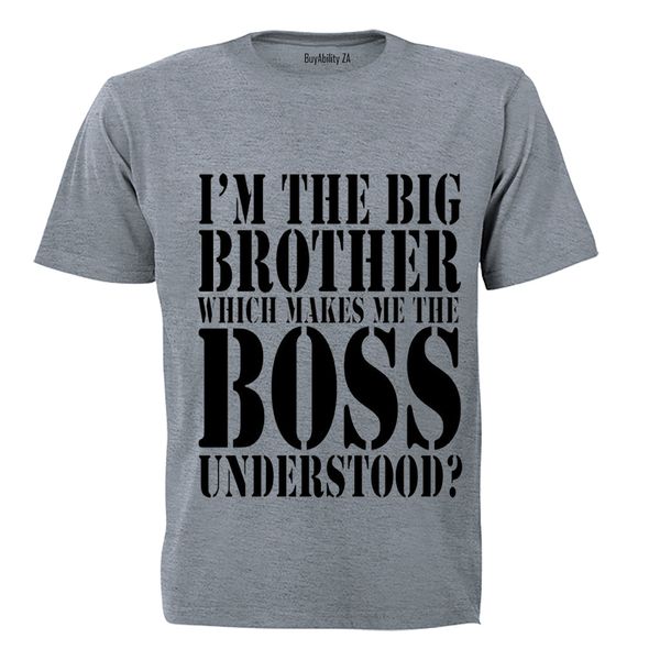 Big Brother BOSS.. - Kids T-Shirt - White