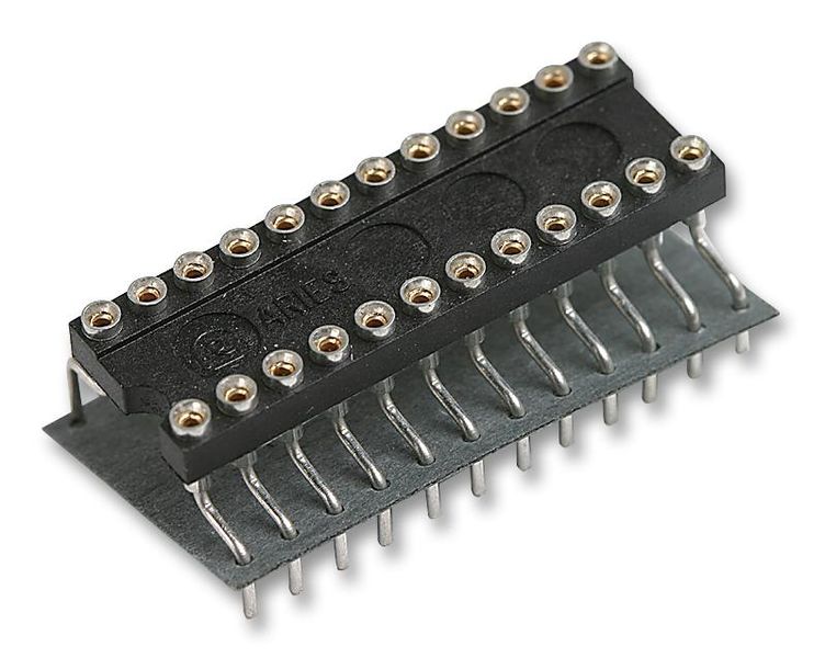 Aries (1106396-24) IC Adapter, 24-DIP 7.62mm to 24-DIP