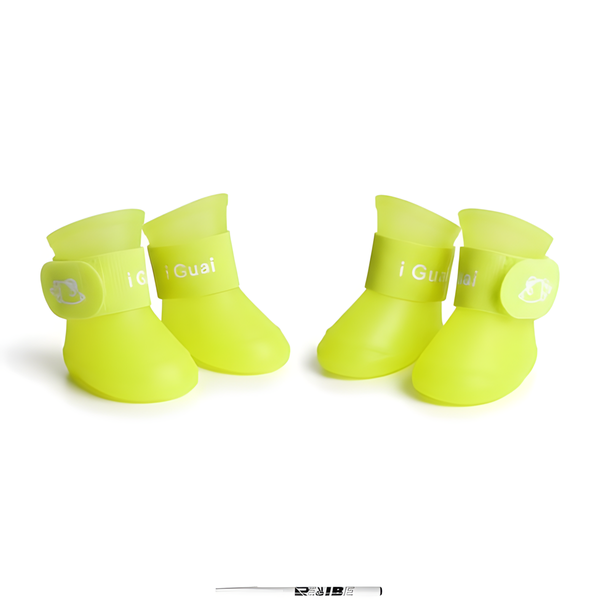 Large Adjustable Waterproof Anti-Slip Paw Protection Boots With ReVibe Pen